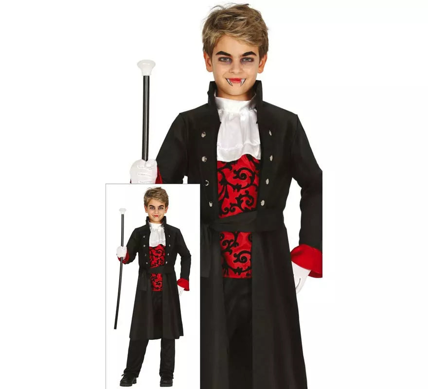 Translation missing: de.Disfraz de Vampiro Gótico para niño