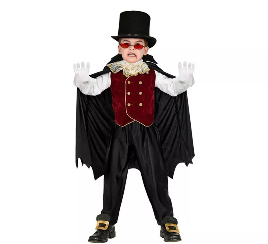 Translation missing: de.Disfraz de Vampiro Gótico para niño