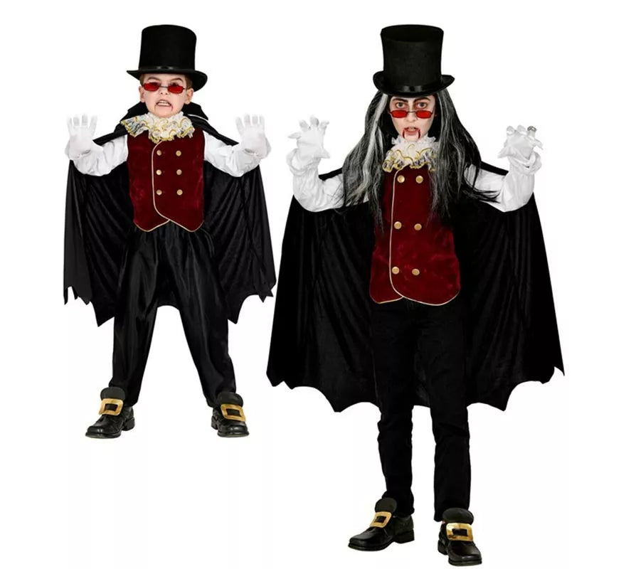 Translation missing: de.Disfraz de Vampiro Gótico para niño