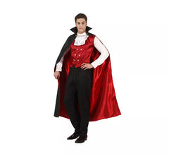 Vampir oder Dracula Mann Kostüm für Halloween