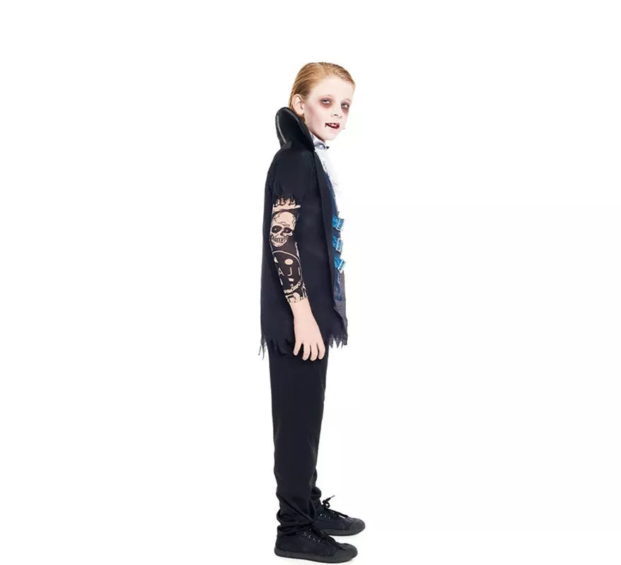 Translation missing: de.Disfraz de Vampiro Tatuajes para niño