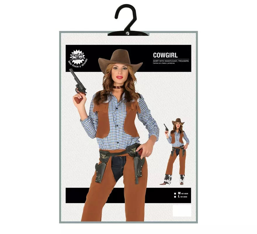 Translation missing: de.Disfraz de Vaquera con Chaleco para mujer