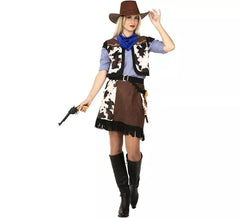 Cowgirl Print Cowgirl Kostüm für Damen