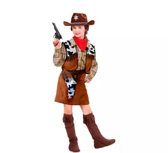 Cowgirl-Cowboy-Kostüm für Mädchen