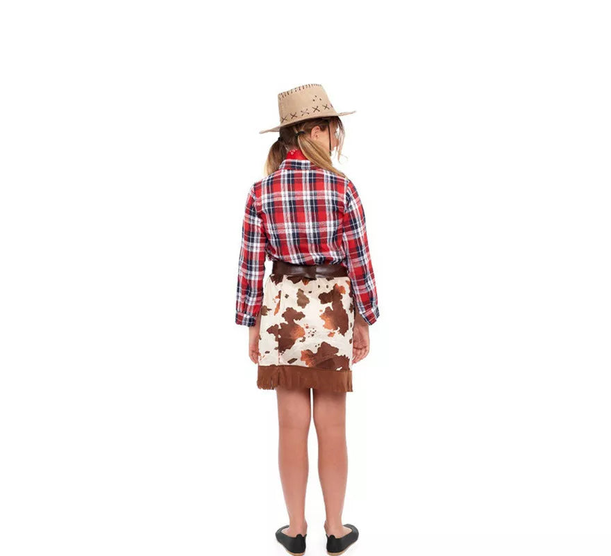 Translation missing: de.Disfraz de Vaquera del Viejo Oeste para niña