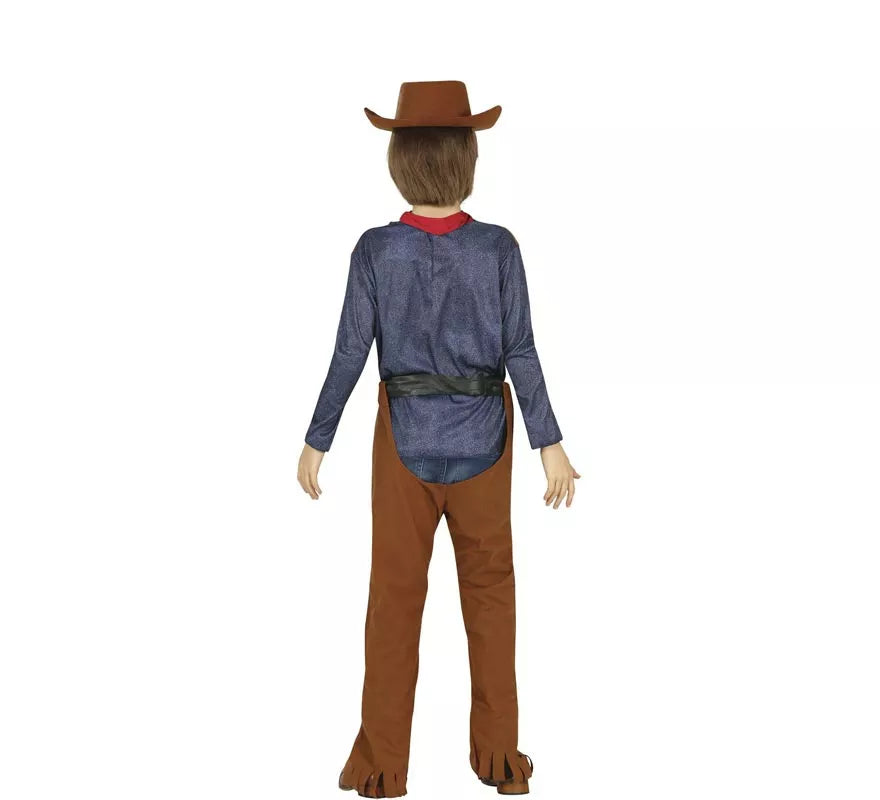 Translation missing: de.Disfraz de Vaquero Clásico con chaleco para niño