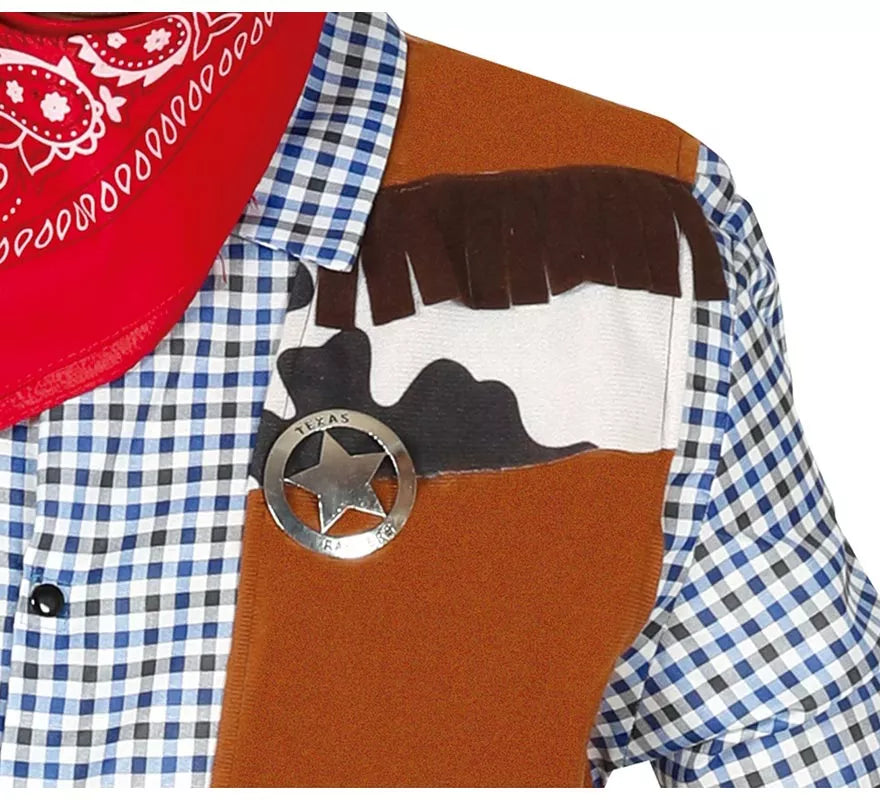 Translation missing: de.Disfraz de Vaquero con Chaleco para hombre