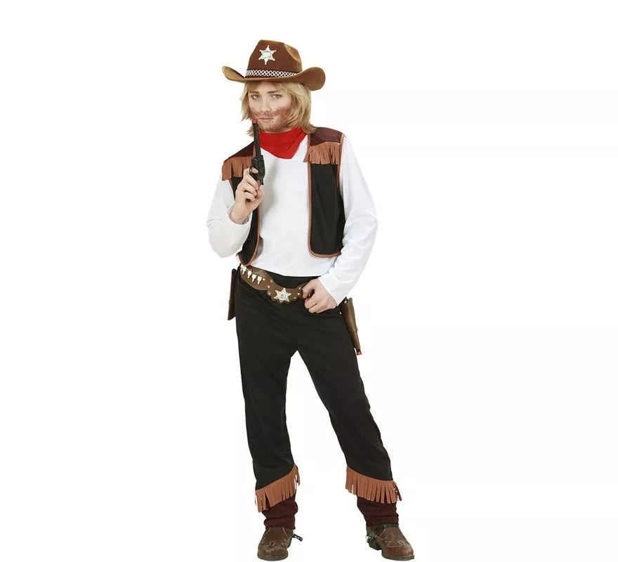 Translation missing: de.Disfraz de Vaquero con Chaleco para niño y adolescentes