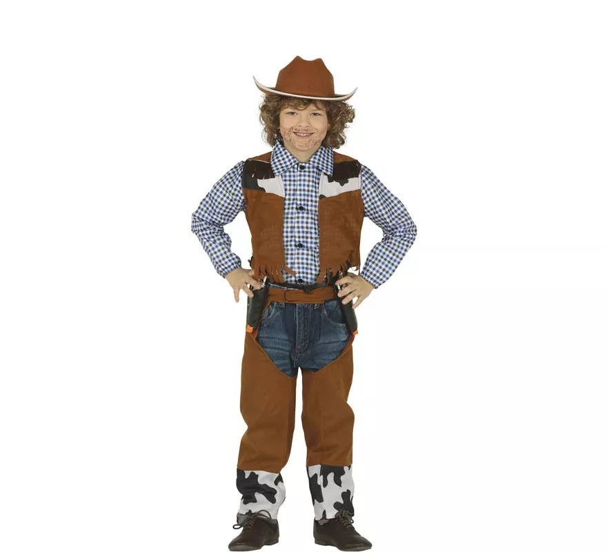 Translation missing: de.Disfraz de Vaquero con Chaleco para niños