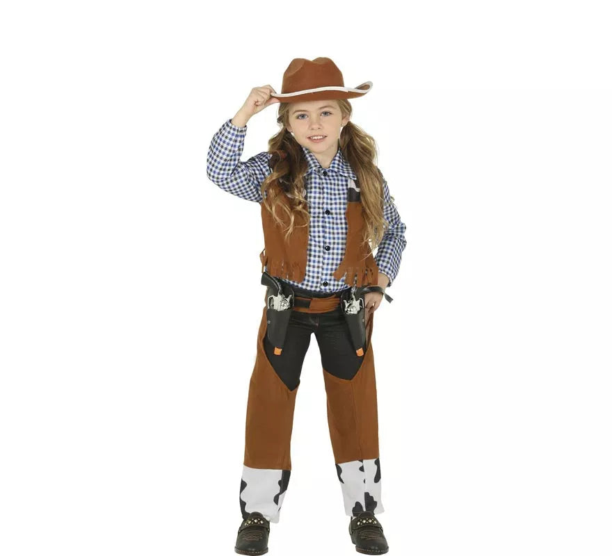 Disfraz de Vaquero con Chaleco para niños