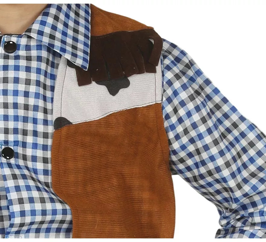 Translation missing: de.Disfraz de Vaquero con Chaleco para niños