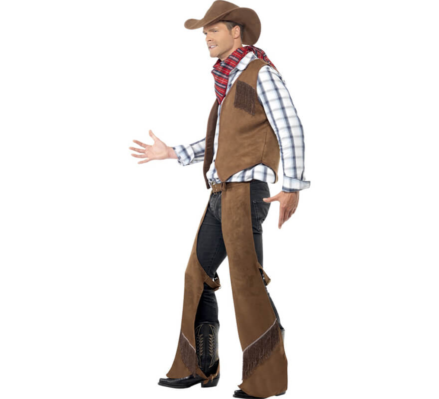 Disfraz de Vaquero con Flecos para hombre
