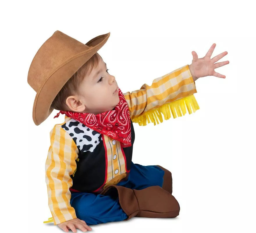 Translation missing: de.Disfraz de Vaquero con sombrero para bebé y niño