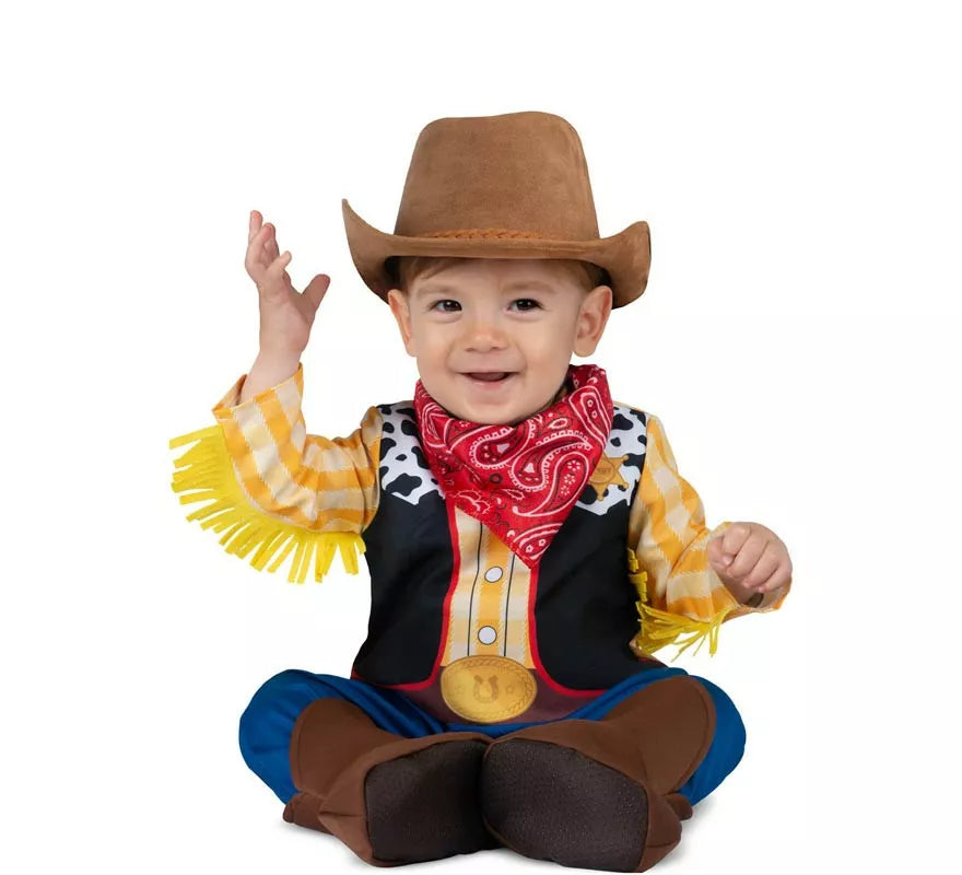 Translation missing: de.Disfraz de Vaquero con sombrero para bebé y niño