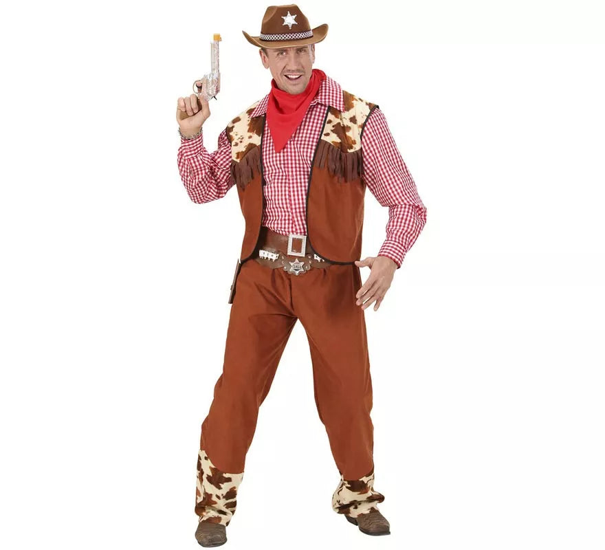Translation missing: de.Disfraz de Vaquero Cuadros para hombre