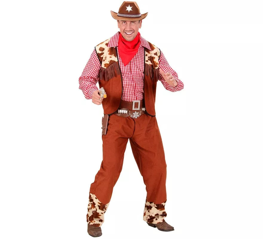 Translation missing: de.Disfraz de Vaquero Cuadros para hombre
