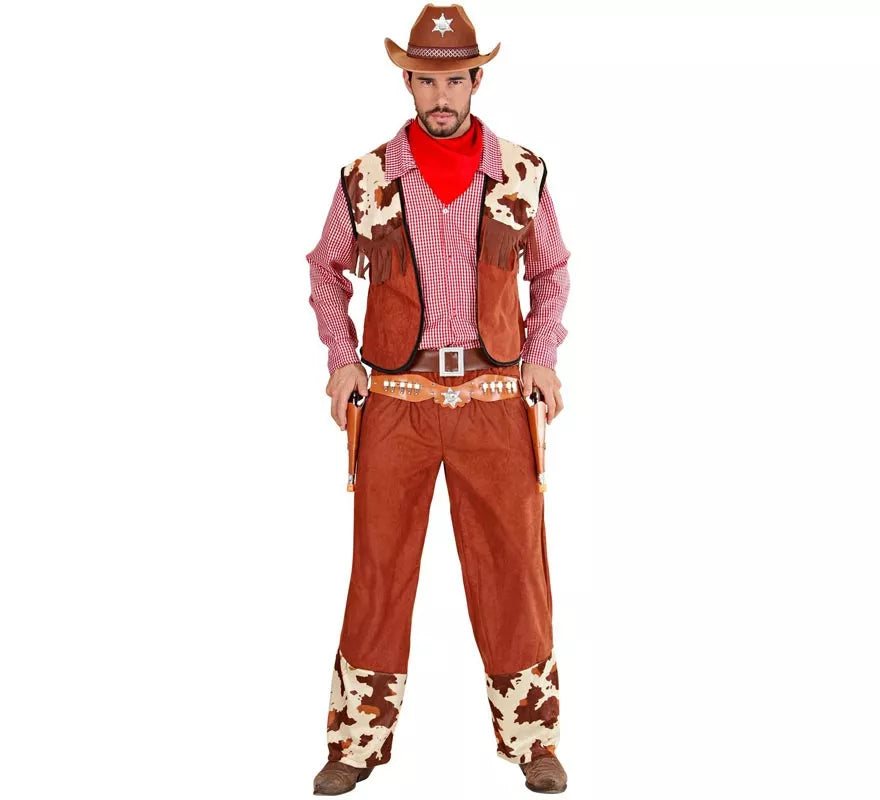 Translation missing: de.Disfraz de Vaquero Cuadros para hombre