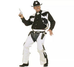 Weißes Rodeo-Cowboy-Kostüm für Herren
