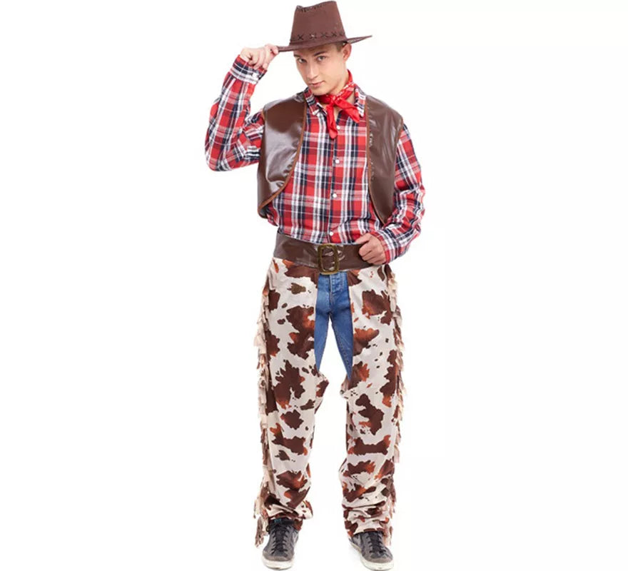 Disfraz de Vaquero del Viejo Oeste para hombre