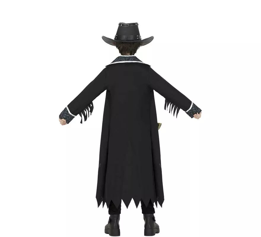 Translation missing: de.Disfraz de Vaquero Gótico para niño