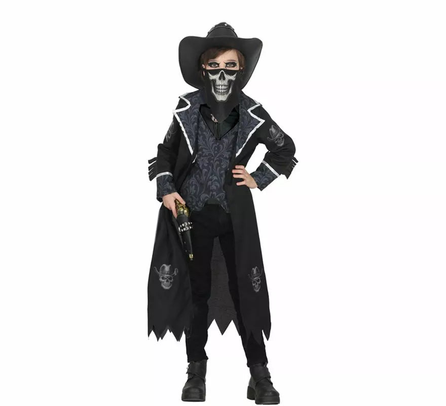 Disfraz de Vaquero Gótico para niño
