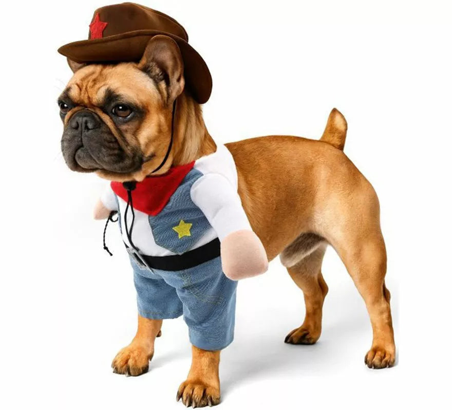 Translation missing: de.Disfraz de Vaquero para perro
