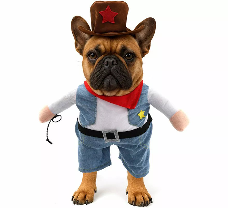 Translation missing: de.Disfraz de Vaquero para perro