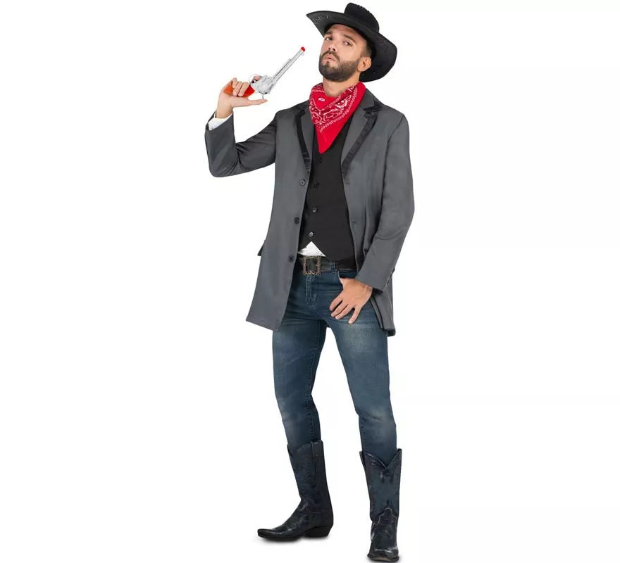Translation missing: de.Disfraz de Vaquero Pistolero rebelde para hombre