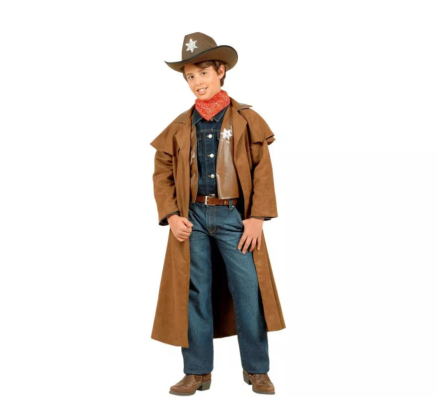 Translation missing: de.Disfraz de Vaquero Sheriff para niño y adolescentes