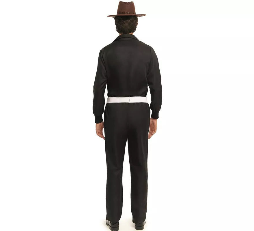Translation missing: de.Disfraz de Vaquero Viejo Oeste blanco y negro para hombre