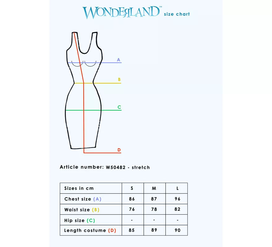 Translation missing: de.Disfraz de Vestido Esqueleto para mujer