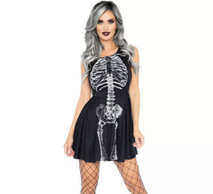 Skelettkleid Damenkostüm