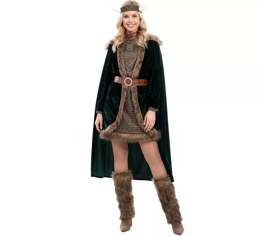 Translation missing: de.Disfraz de Vikinga Deluxe para mujer
