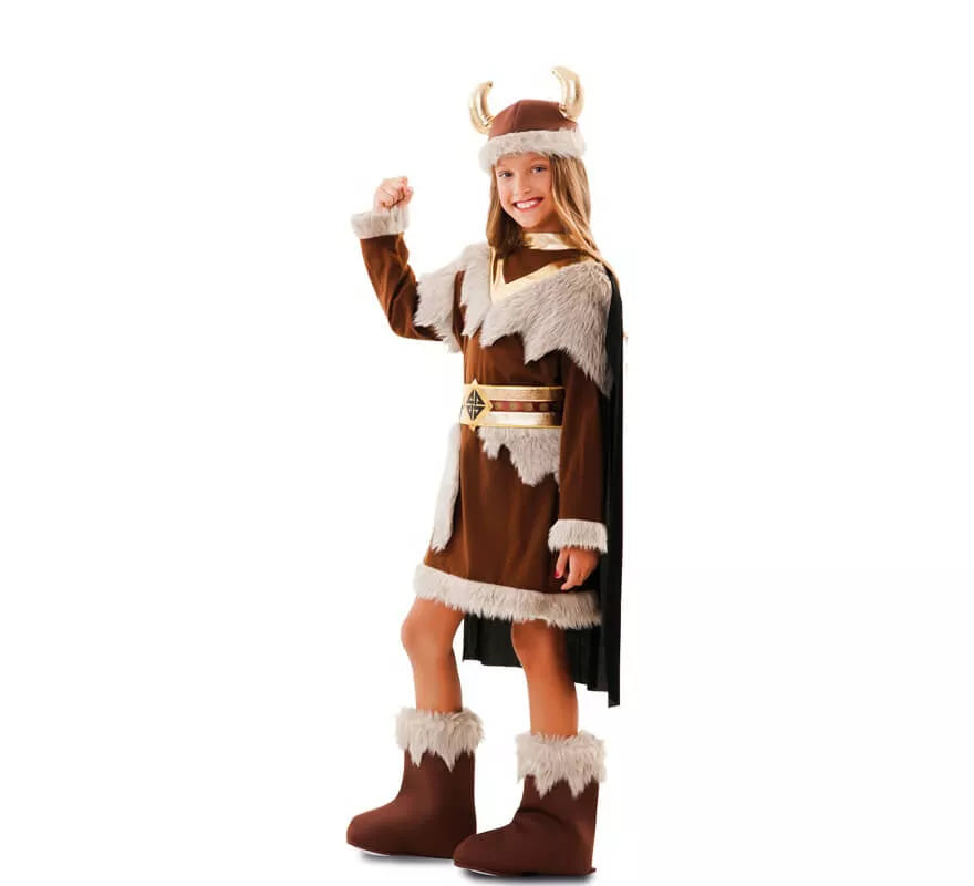 Translation missing: de.Disfraz de Vikinga para niña