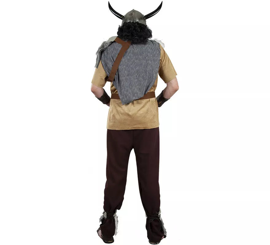 Translation missing: de.Disfraz de Vikingo Gris para hombre