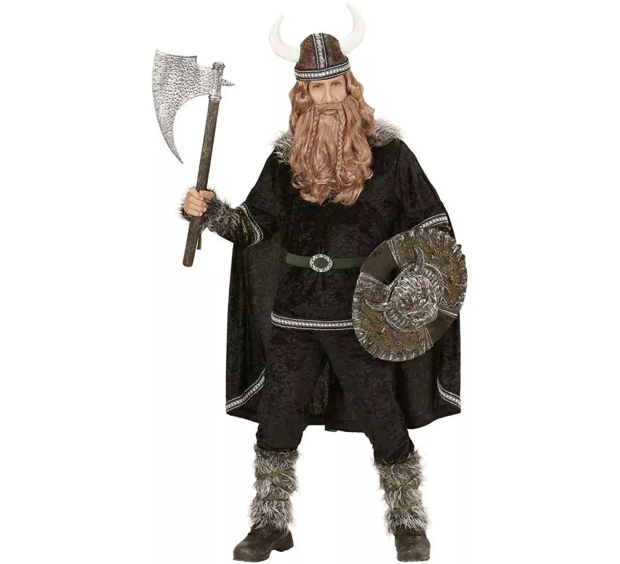 Translation missing: de.Disfraz de Vikingo Oscuro para hombre