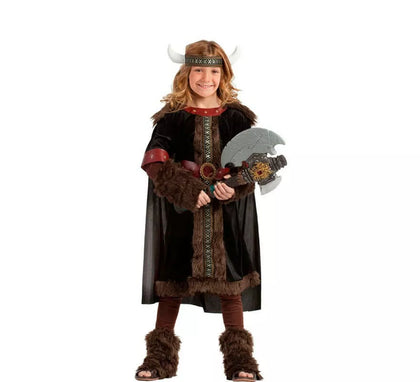 Disfraz de Vikingo Oscuro para niño