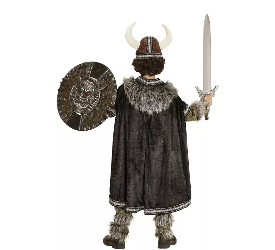 Translation missing: de.Disfraz de Vikingo Oscuro para niño