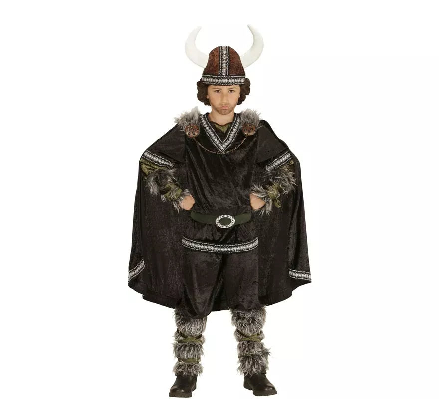 Translation missing: de.Disfraz de Vikingo Oscuro para niño