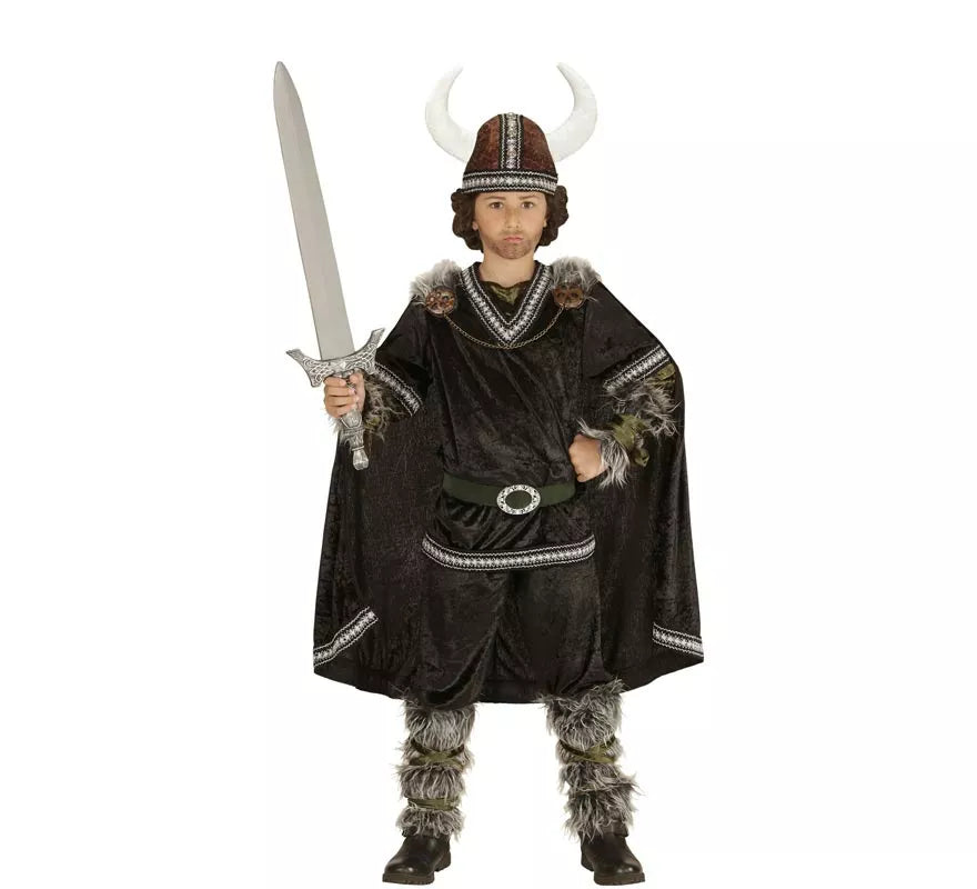 Translation missing: de.Disfraz de Vikingo Oscuro para niño