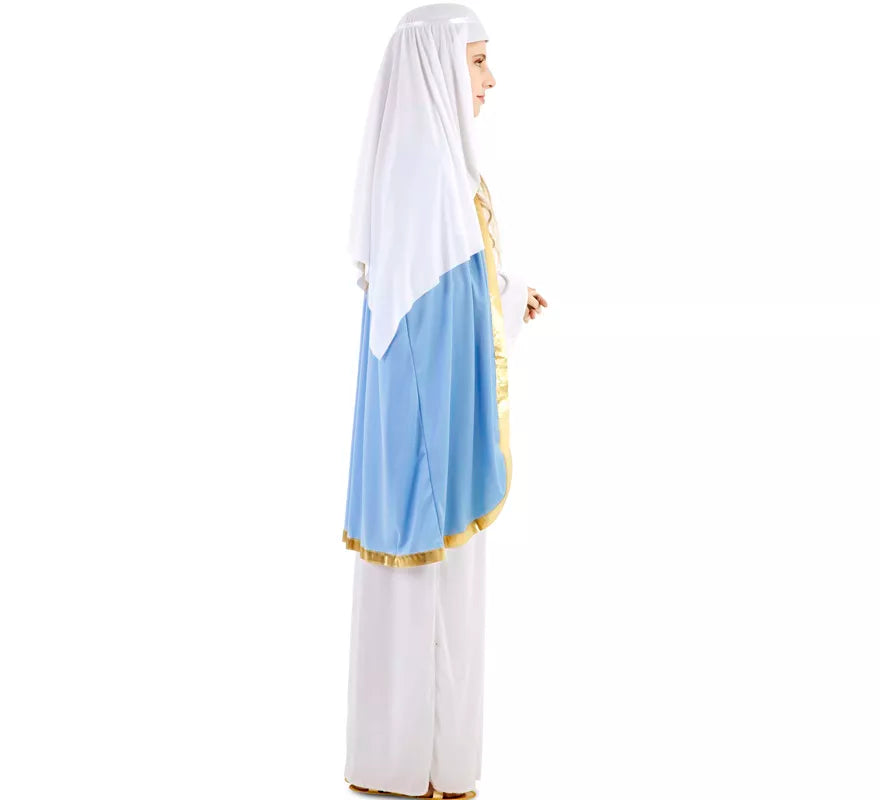Translation missing: de.Disfraz de Virgen María con capa para mujer
