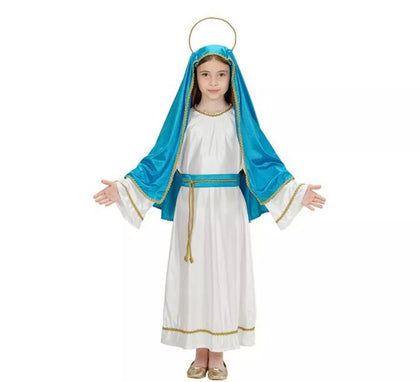 Disfraz de Virgen María para niña