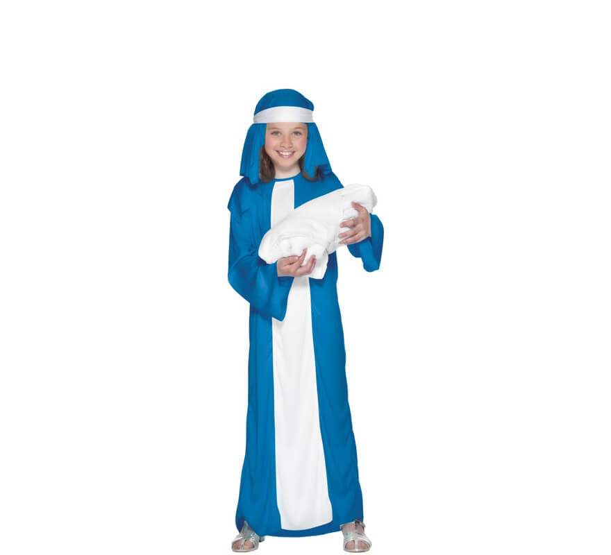 Translation missing: de.Disfraz de Virgen María para niña