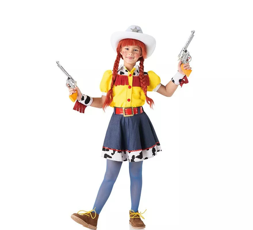 Translation missing: de.Disfraz de Woody Toy Story para niña