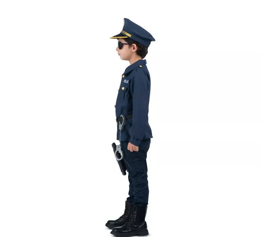 Translation missing: de.Disfraz de Yo Quiero Ser Policía con walkie-talkie para niños