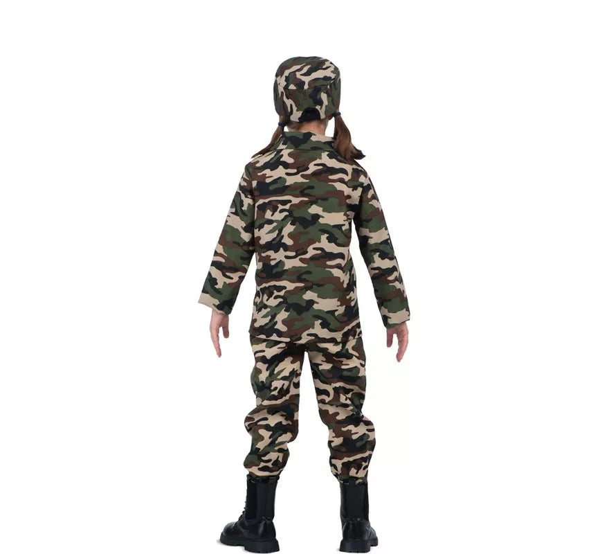 Disfraz de Yo Quiero Ser Soldado con walkie-talkie para niños