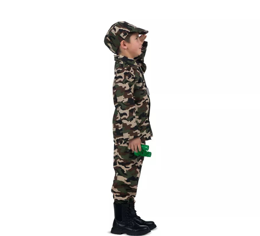 Translation missing: de.Disfraz de Yo Quiero Ser Soldado con walkie-talkie para niños