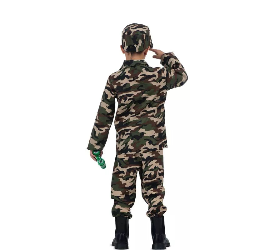 Translation missing: de.Disfraz de Yo Quiero Ser Soldado con walkie-talkie para niños