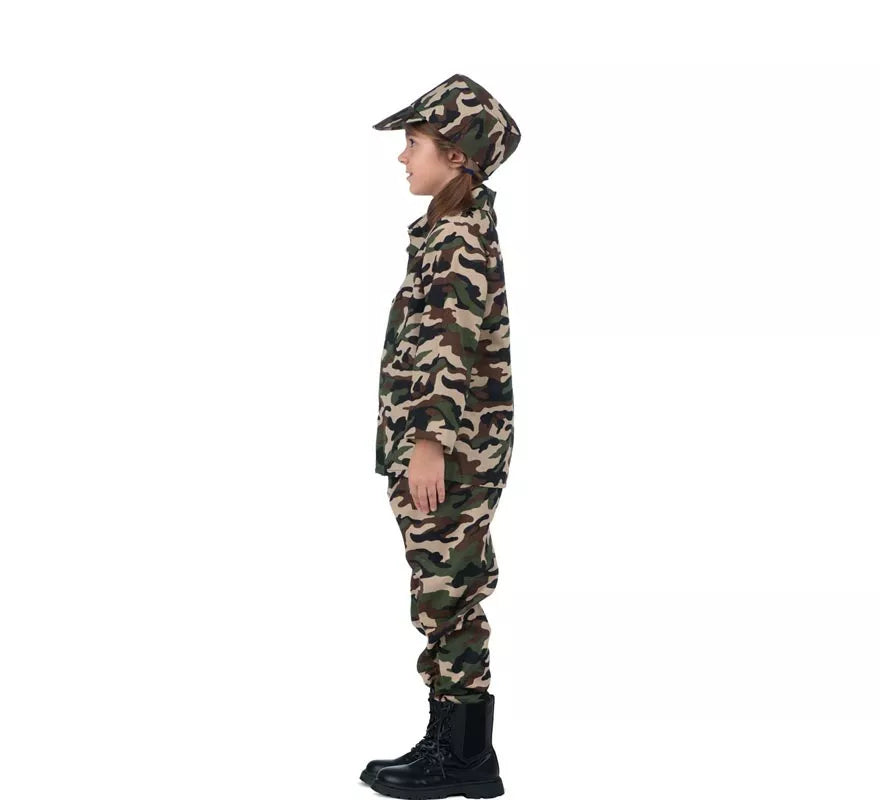 Translation missing: de.Disfraz de Yo Quiero Ser Soldado con walkie-talkie para niños