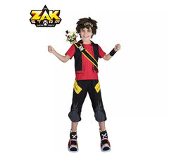 Zak Storm Kostüm mit Perücke und Schwert für Kinder